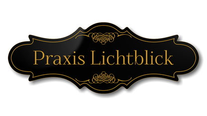 Türschild, Briefkastenschild, Klingelschild, Acrylverbund, Oberfläche Gold gebürstet, Edelstahl gebürstet oder schwarz glänzend - 70-300-011